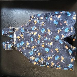 Finding Nemo Overall Shorts